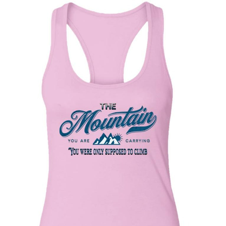 Womens Recovery Tank | Inspiring Sobriety | The Mountain You're Carrying