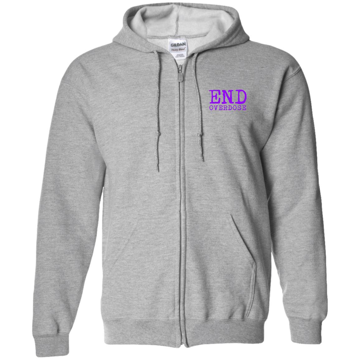 Custom Recovery Zip Hoodie  | Inspiring Sobriety | End Overdose