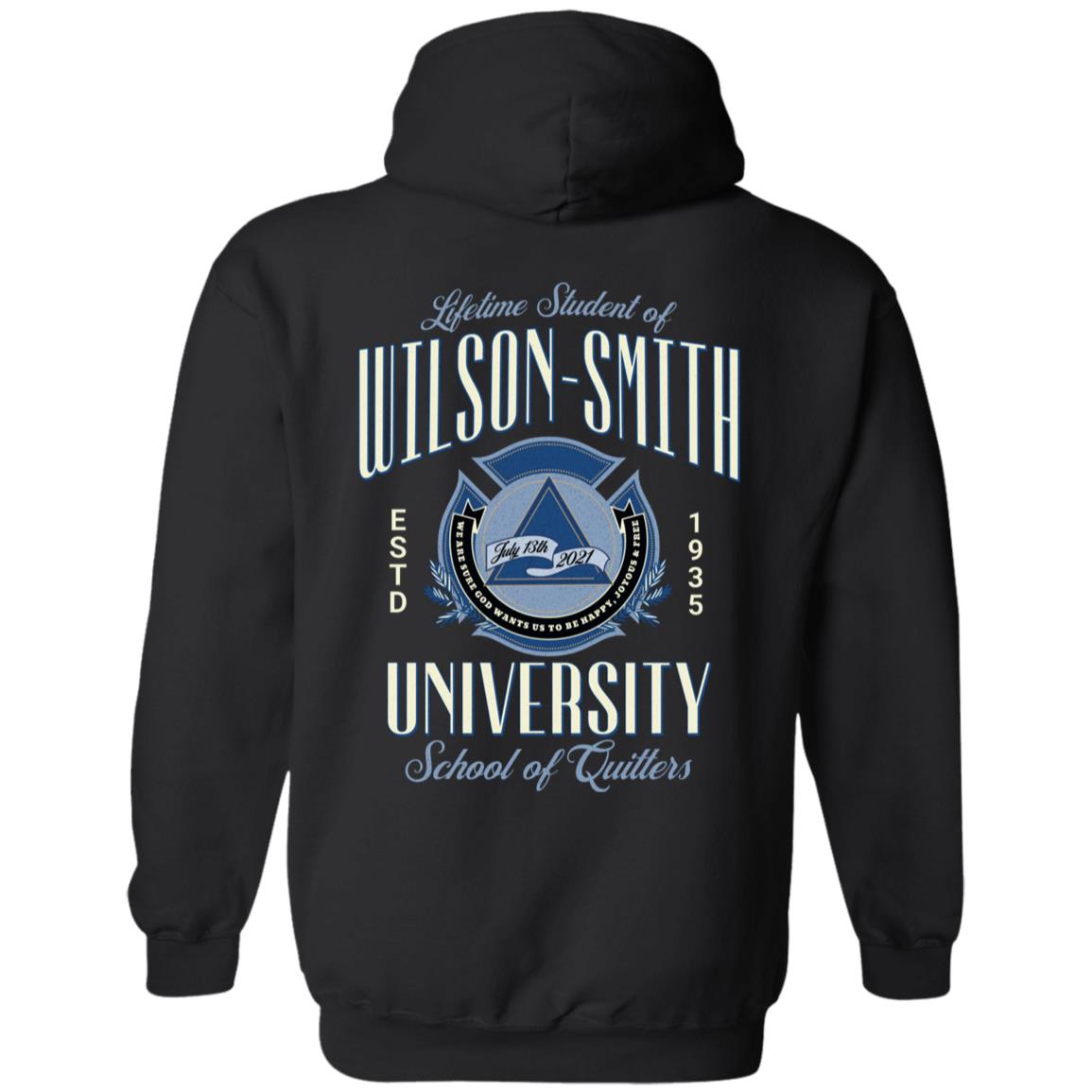 Custom Recovery Zip Hoodie  | Inspiring Sobriety |  Wilson-Smith University