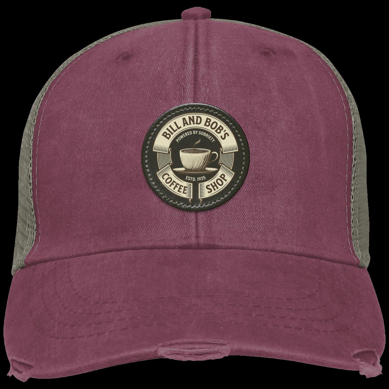 Recovery Distressed Ollie Cap | Inspiring Sobriety | Bill & Bob's Coffee Shop