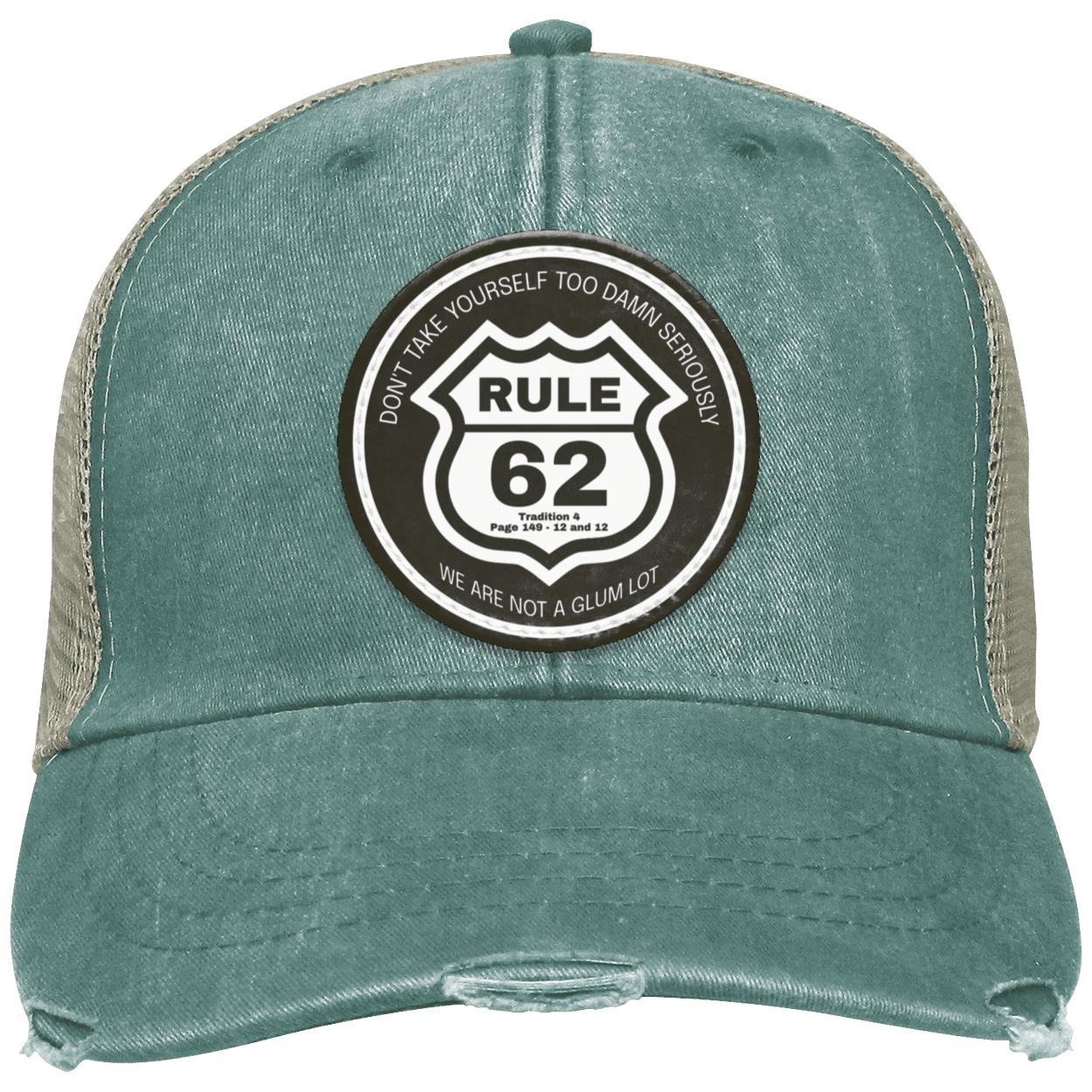 Recovery Distressed Ollie Cap | Inspiring Sobriety |  Rule 62