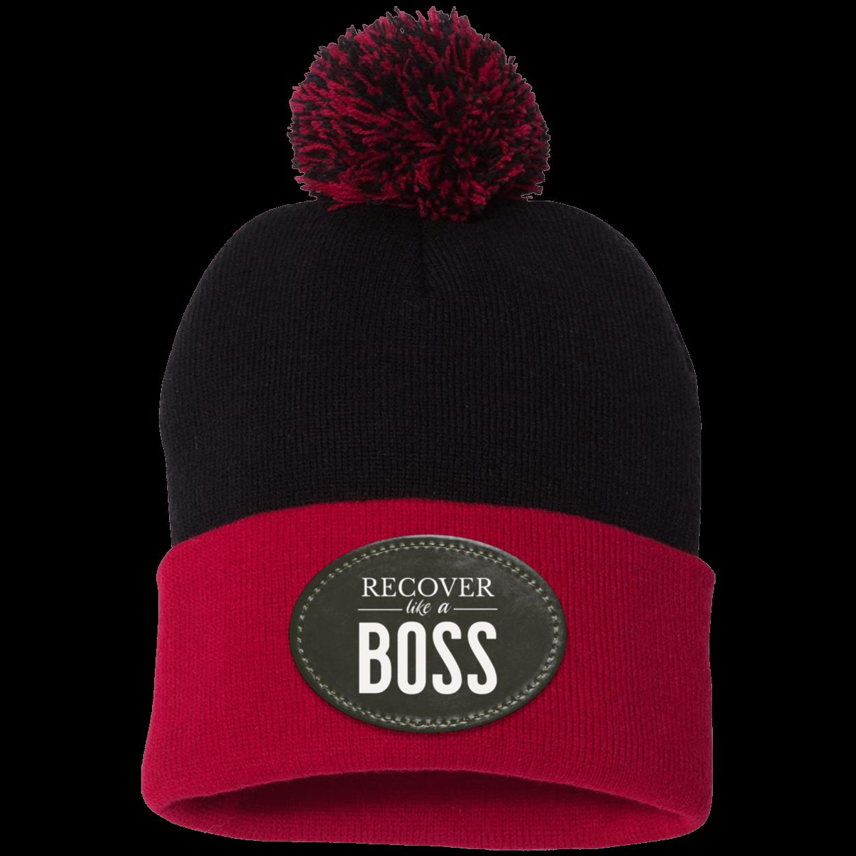 Recovery Pom Beanie | Inspiring Sobriety |  Recover Like a Boss