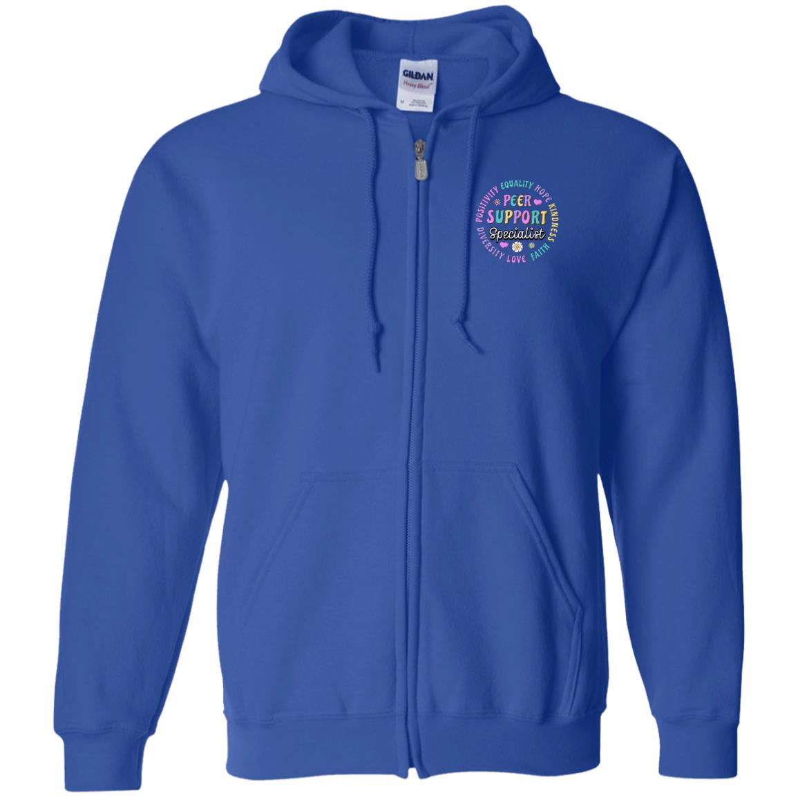 Recovery Zip Hoodie  | Inspiring Sobriety | Peer Support Specialist