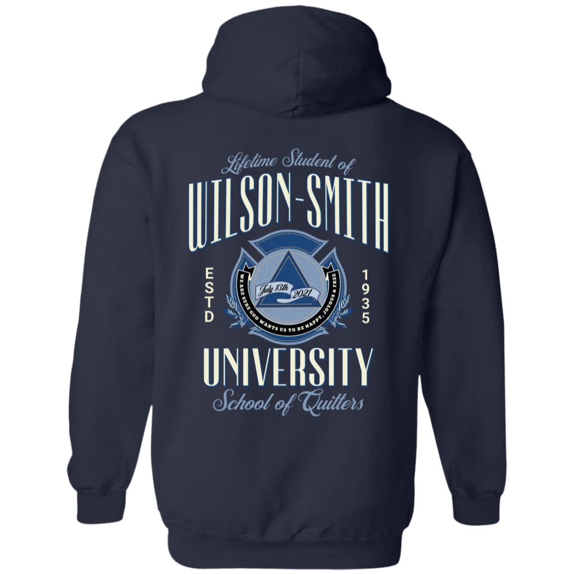 Custom Recovery Zip Hoodie  | Inspiring Sobriety |  Wilson-Smith University