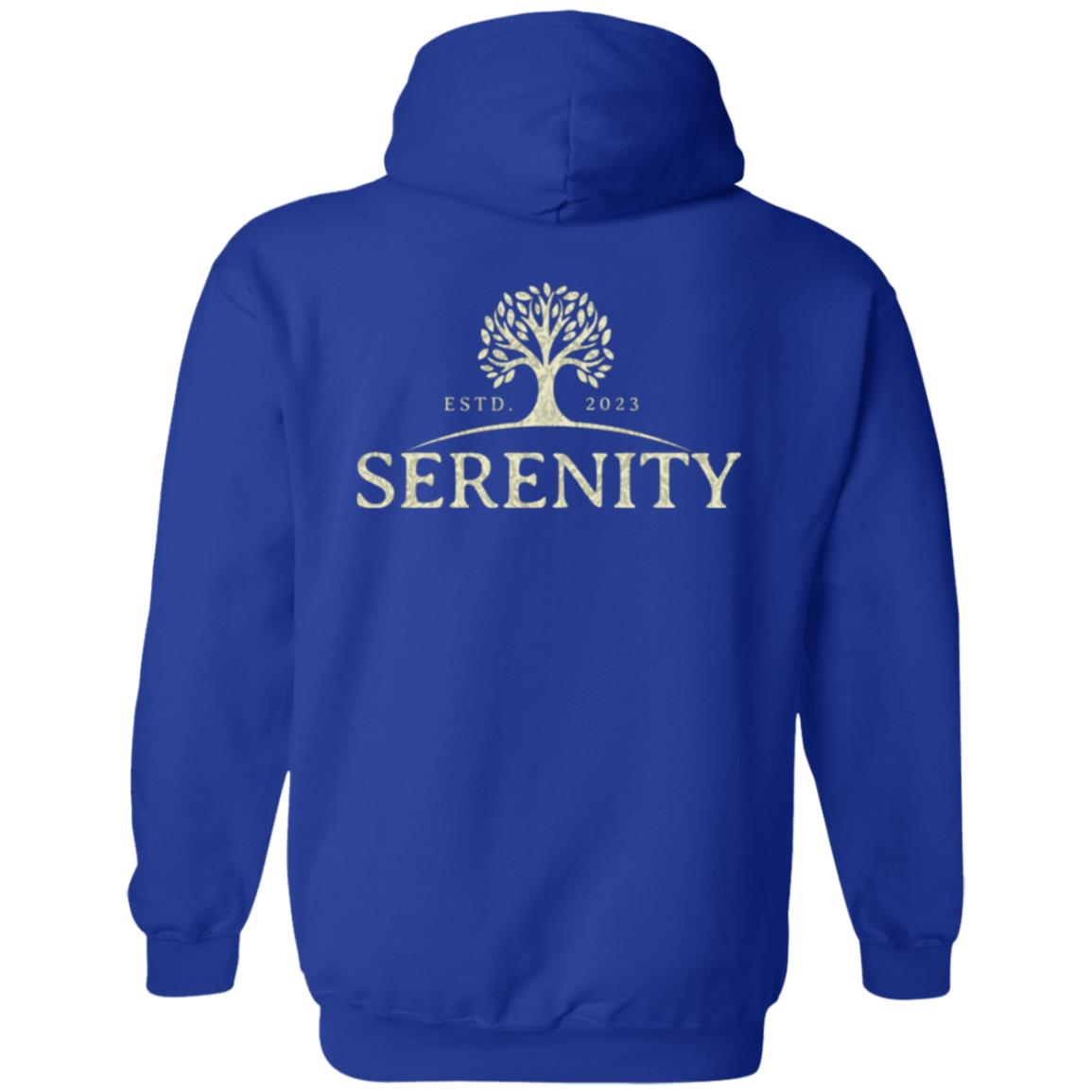 Custom Recovery Zip Hoodie | Inspiring Sobriety | Serenity Established