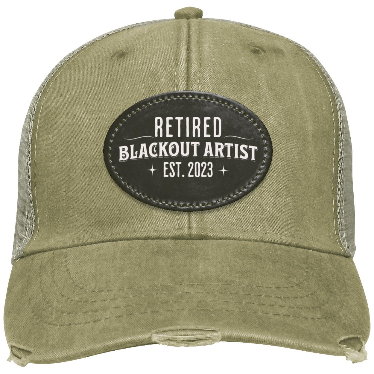 Custom Recovery Distressed Ollie Cap | Inspiring Sobriety |   Retired Blackout Artist