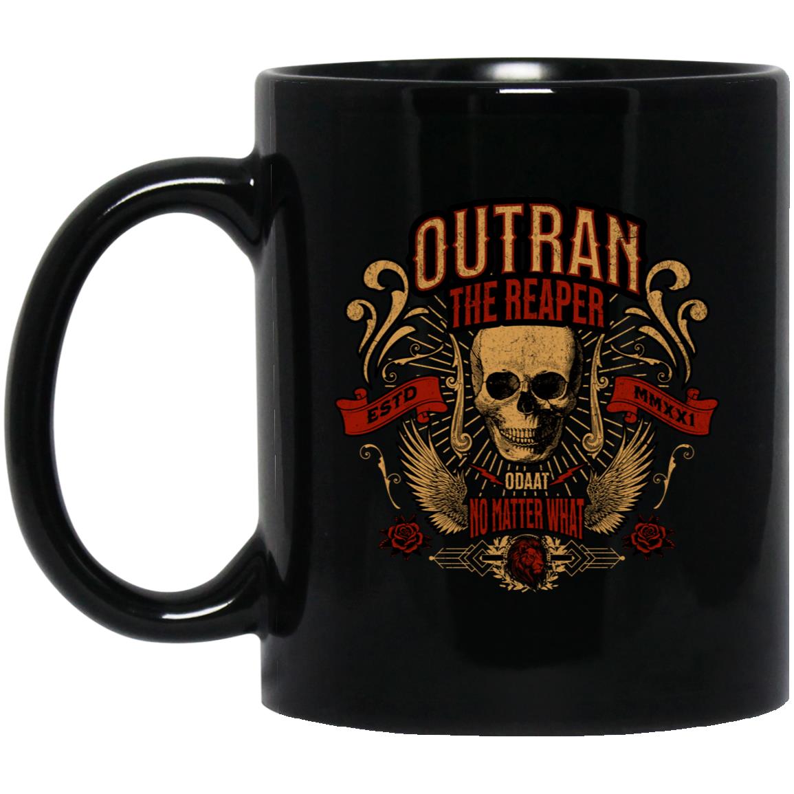 Custom Recovery Mug | Inspiring Sobriety |  Outran The Reaper