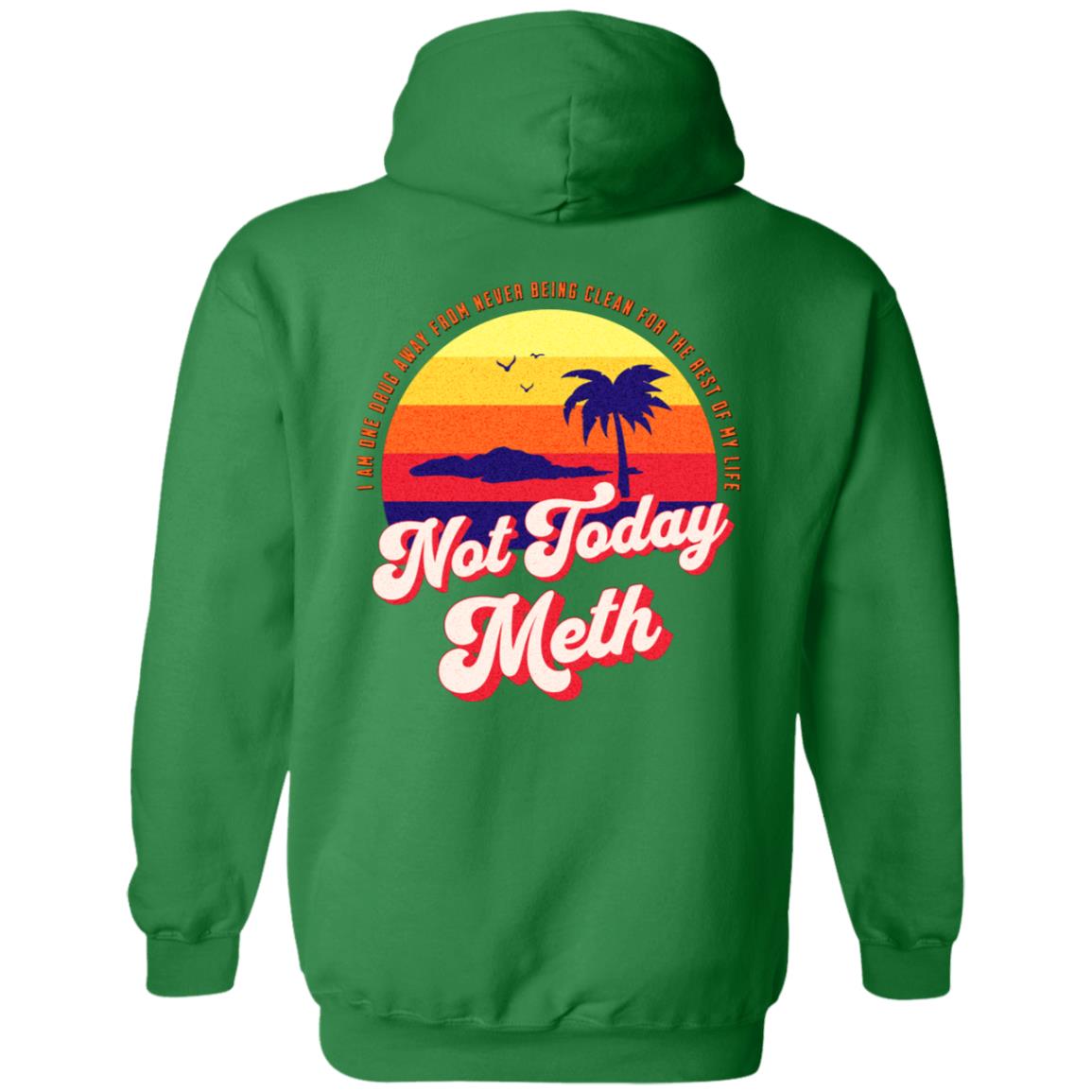 Recovery Zip Hoodie  | Inspiring Sobriety | Not Today Meth