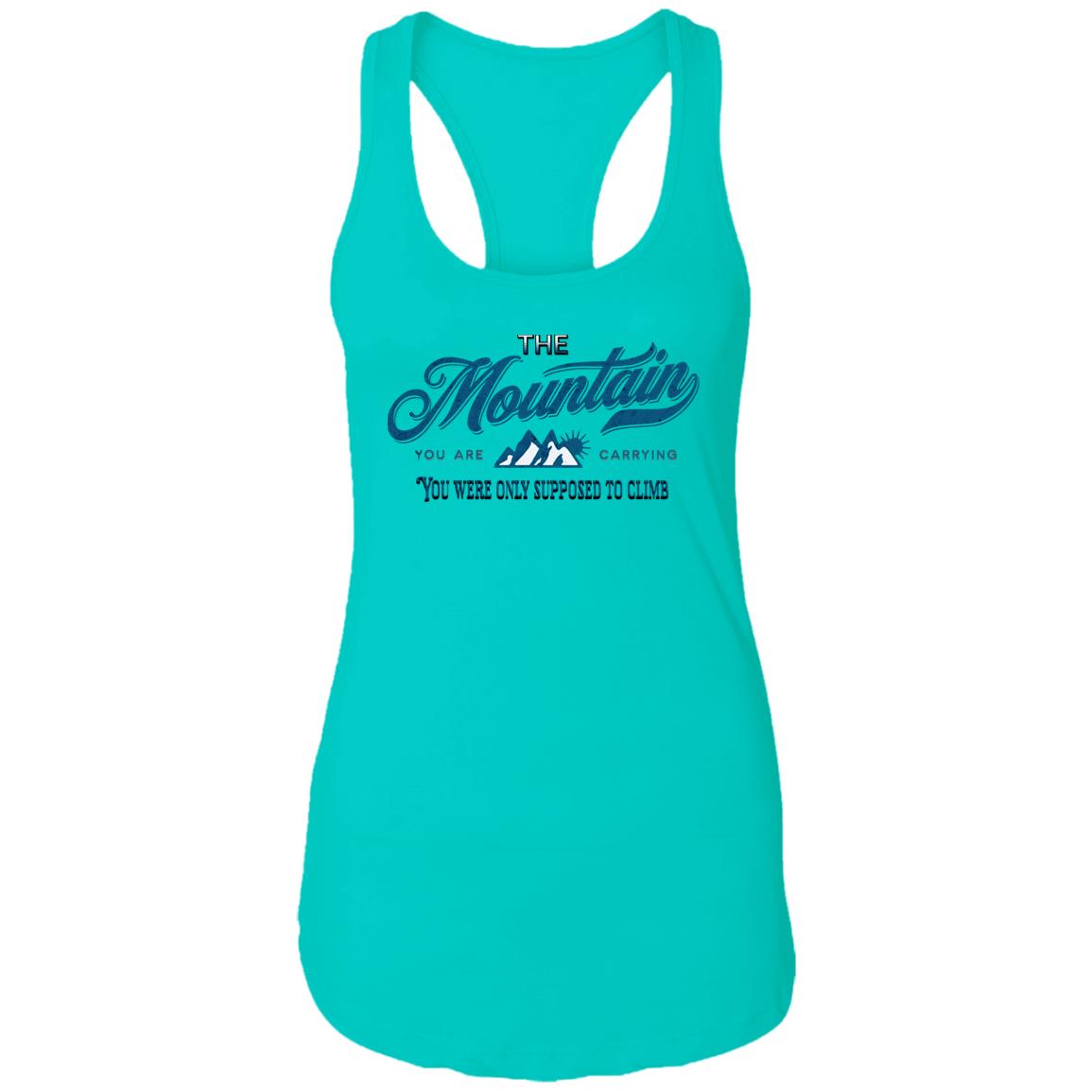 Womens Recovery Tank | Inspiring Sobriety | The Mountain You're Carrying