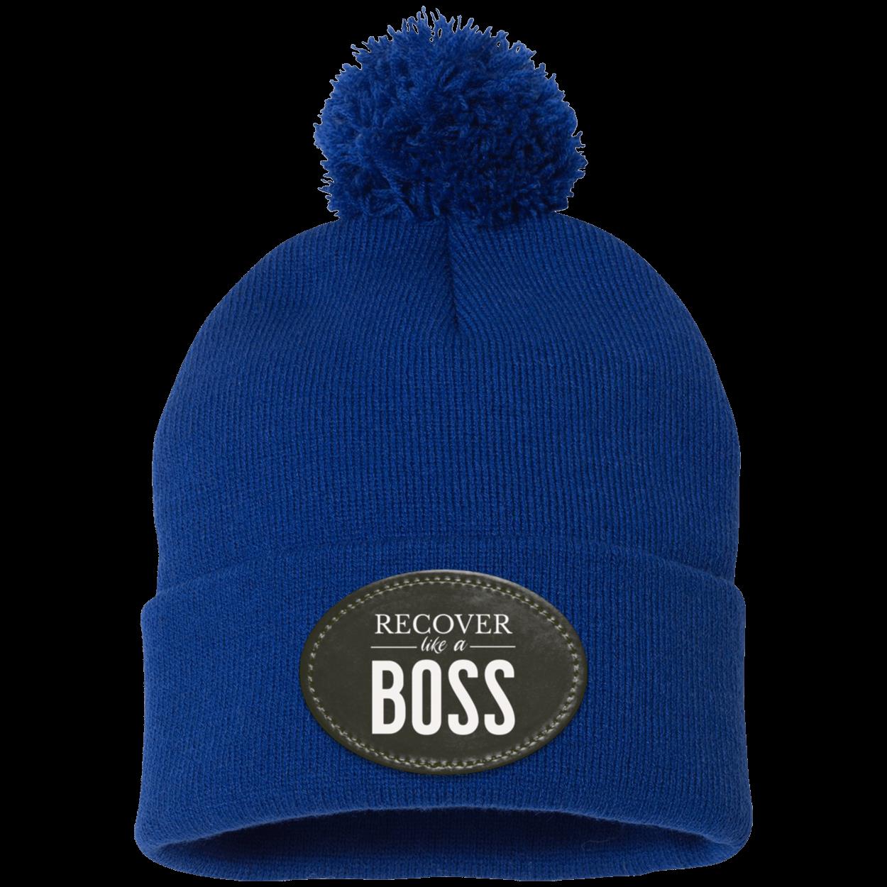 Recovery Pom Beanie | Inspiring Sobriety |  Recover Like a Boss