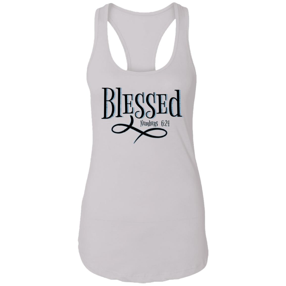 Womens Bible Verse Tank | Inspiring Sobriety |  Blessed Numbers 6:24