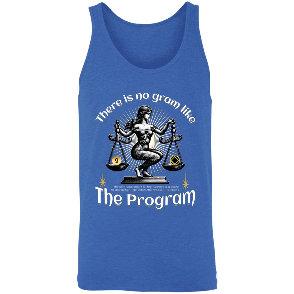 NA Recovery Unisex Tank | Inspiring Sobriety |  There's No Gram Like The Program