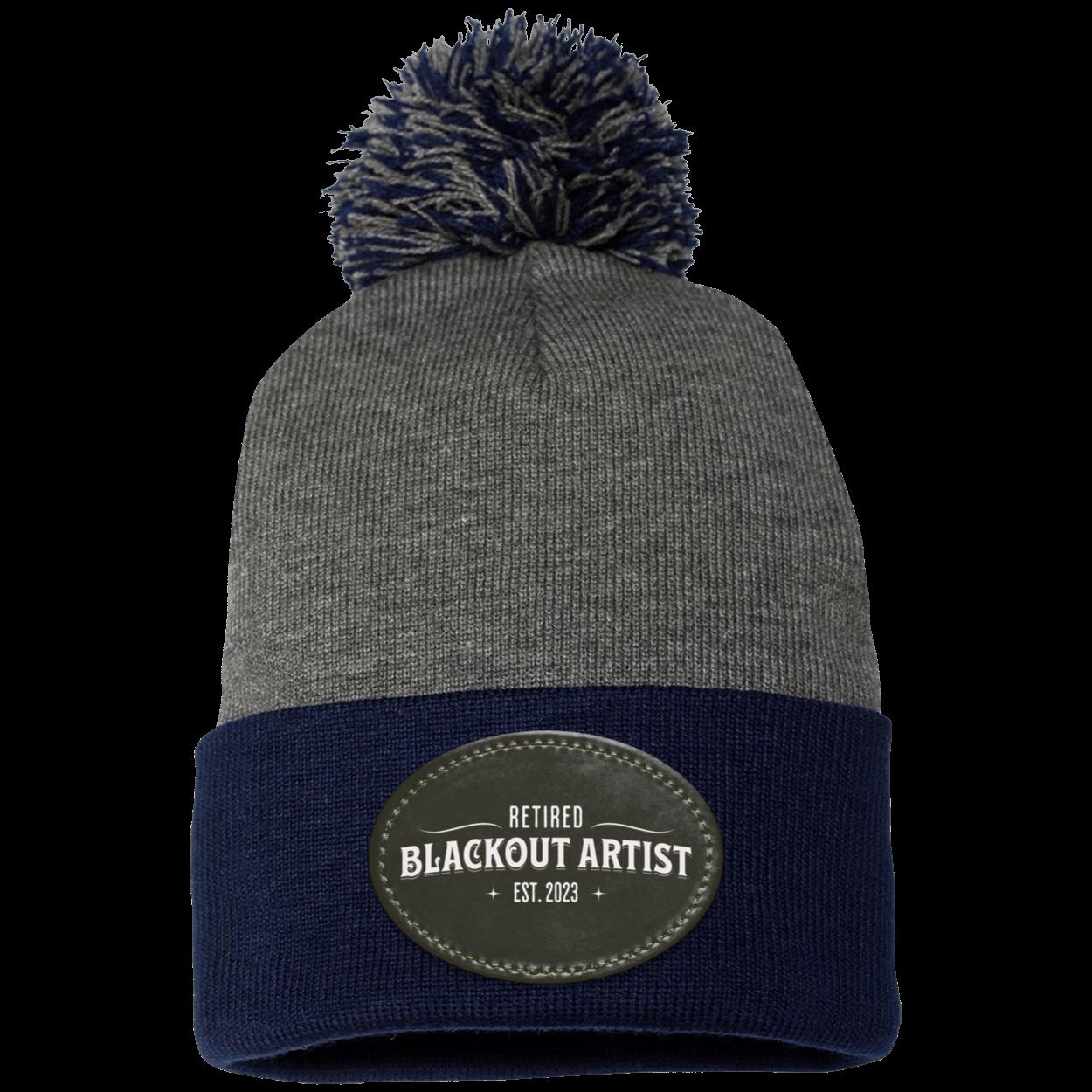 Custom Recovery Pom Beanie | Inspiring Sobriety |  Retired Blackout Artist