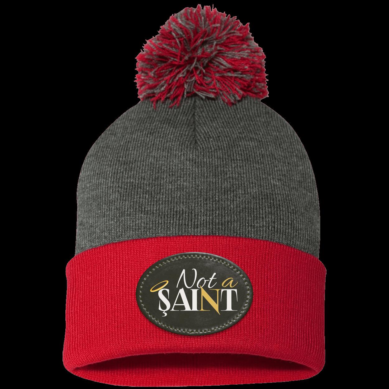 Recovery Pom Beanie | Inspiring Sobriety |  Not a Saint