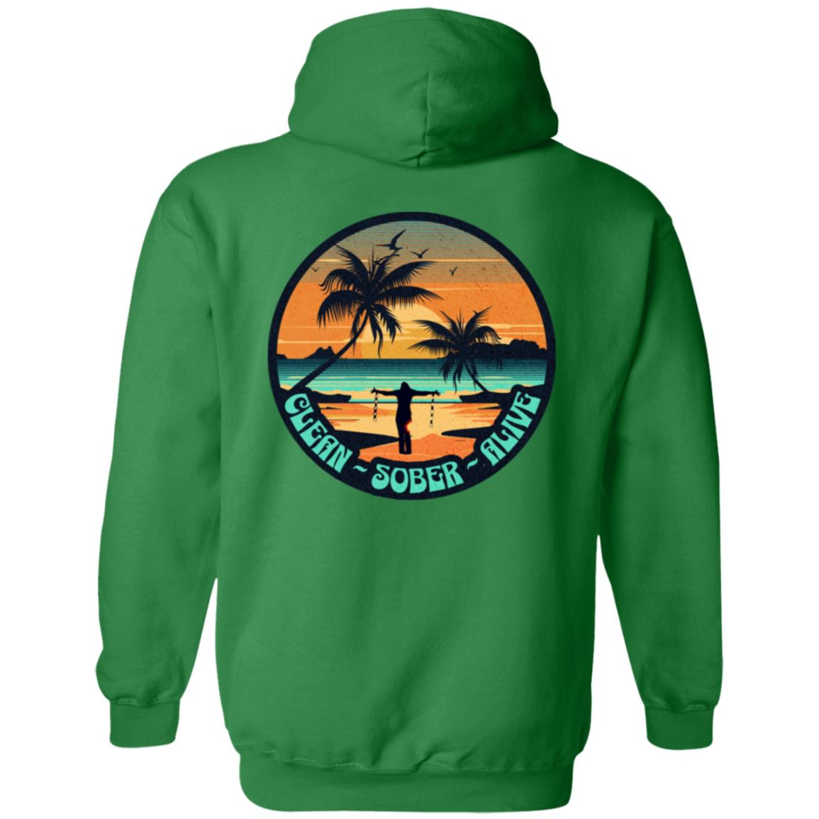 Recovery Zip Hoodie | Inspiring Sobriety |  Clean, Sober & Alive