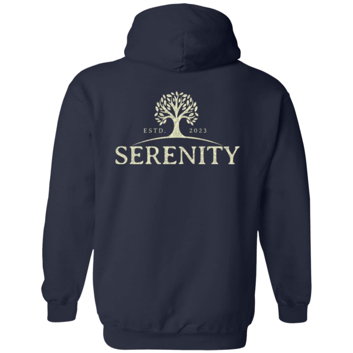 Custom Recovery Zip Hoodie | Inspiring Sobriety | Serenity Established