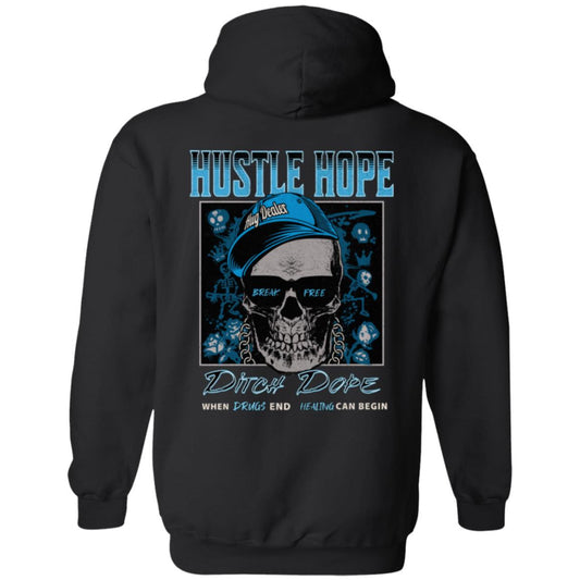 Recovery Zip Hoodie  | Inspiring Sobriety |  Hustle Hope, Ditch Dope