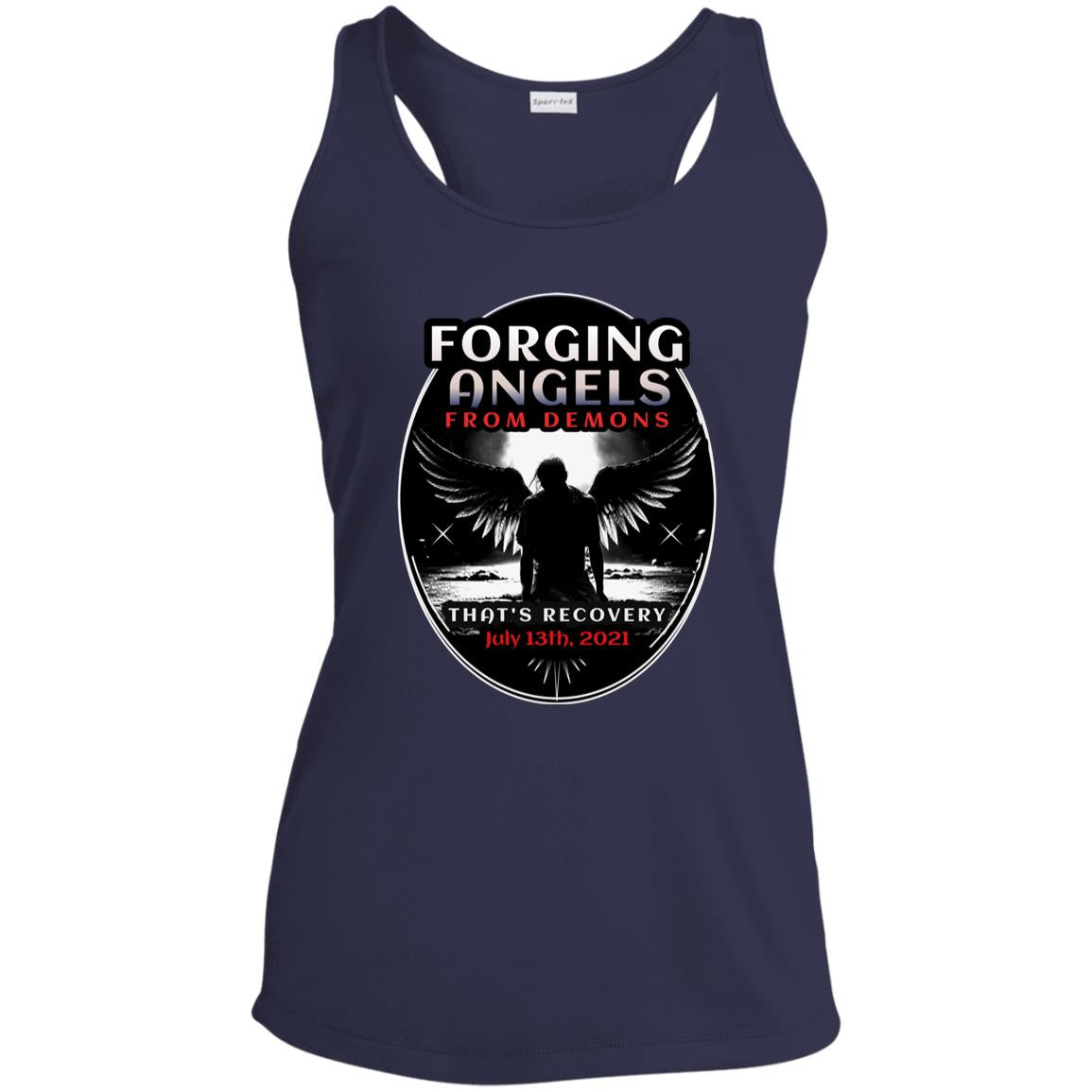 Custom Womens Recovery Tank | Inspiring Sobriety |  Forging Angels From Demons