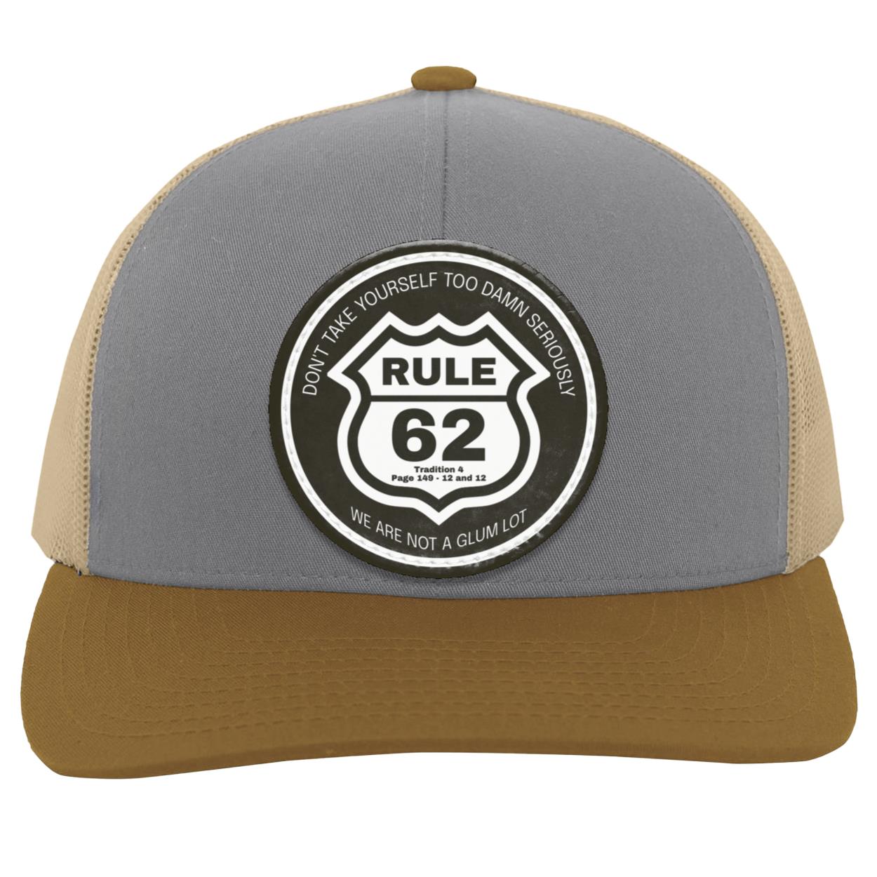 Recovery Trucker Snapback Hat | Inspiring Sobriety |  Rule 62