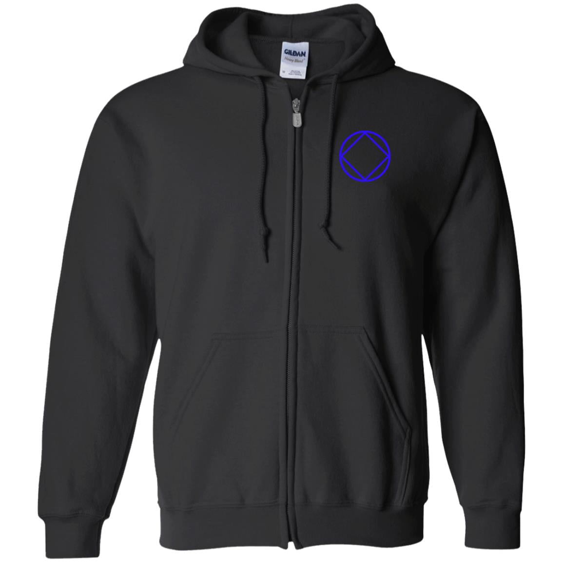 NA Recovery Zip Hoodie  | Inspiring Sobriety | NA Third Step Prayer