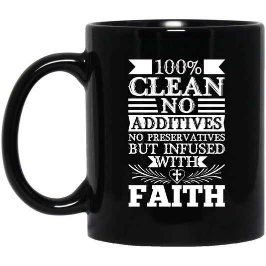 Addiction Recovery Mug | Inspiring Sobriety | 100% Clean