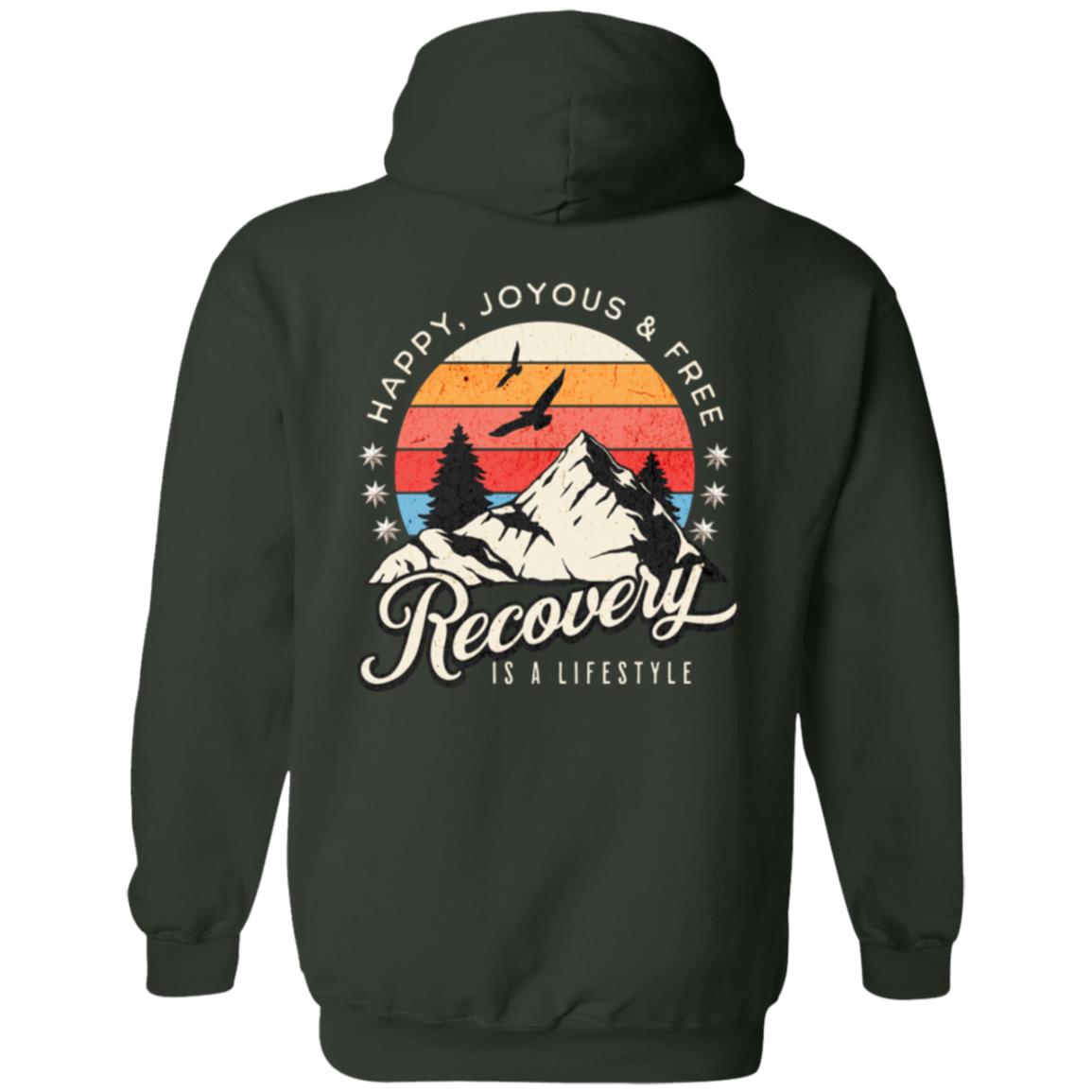 Recovery Zip Hoodie | Inspiring Sobriety |  Recovery Is a Lifestyle