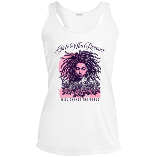 Womens Recovery Tank | Inspiring Sobriety |  Girls Who Recover Will Change The World