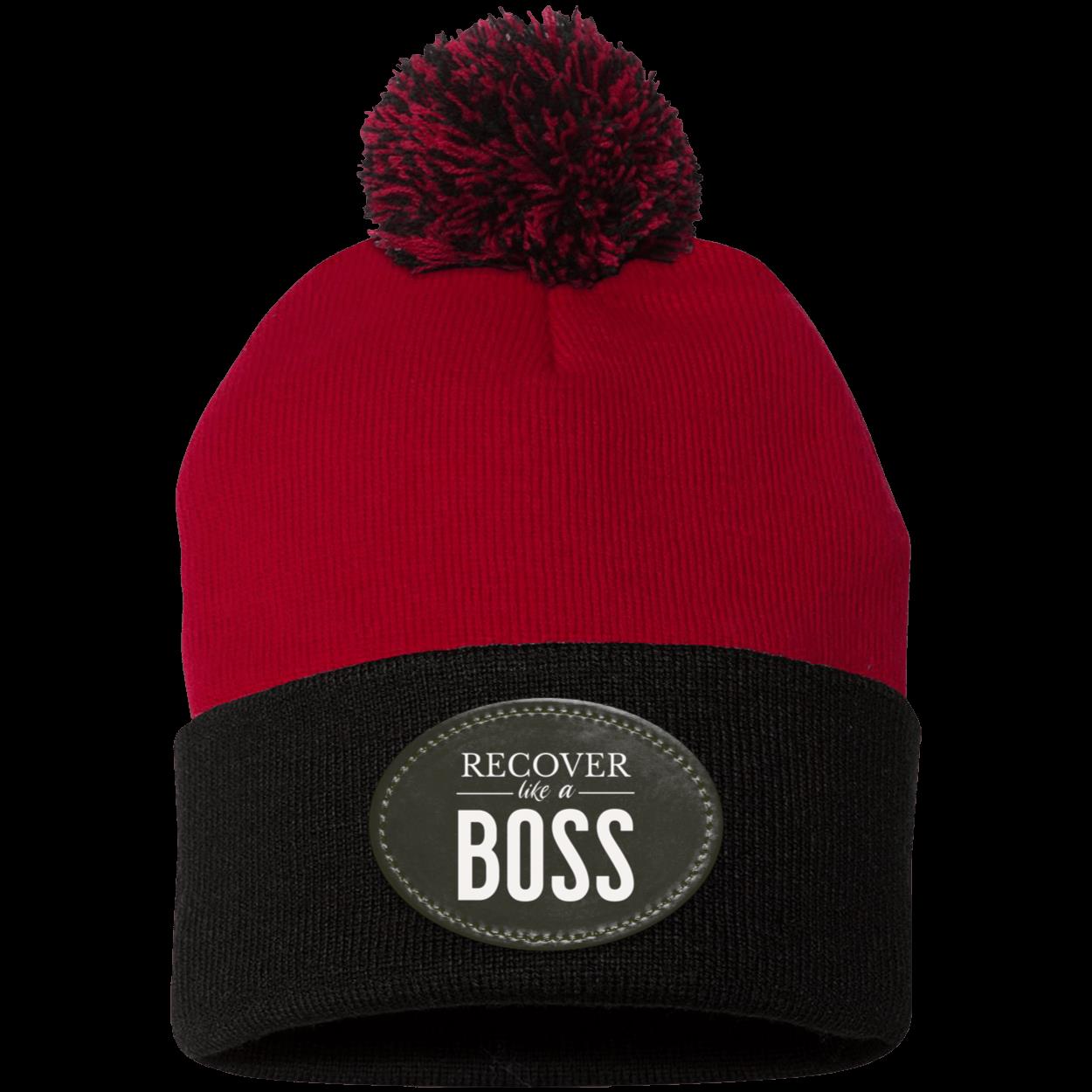 Recovery Pom Beanie | Inspiring Sobriety |  Recover Like a Boss