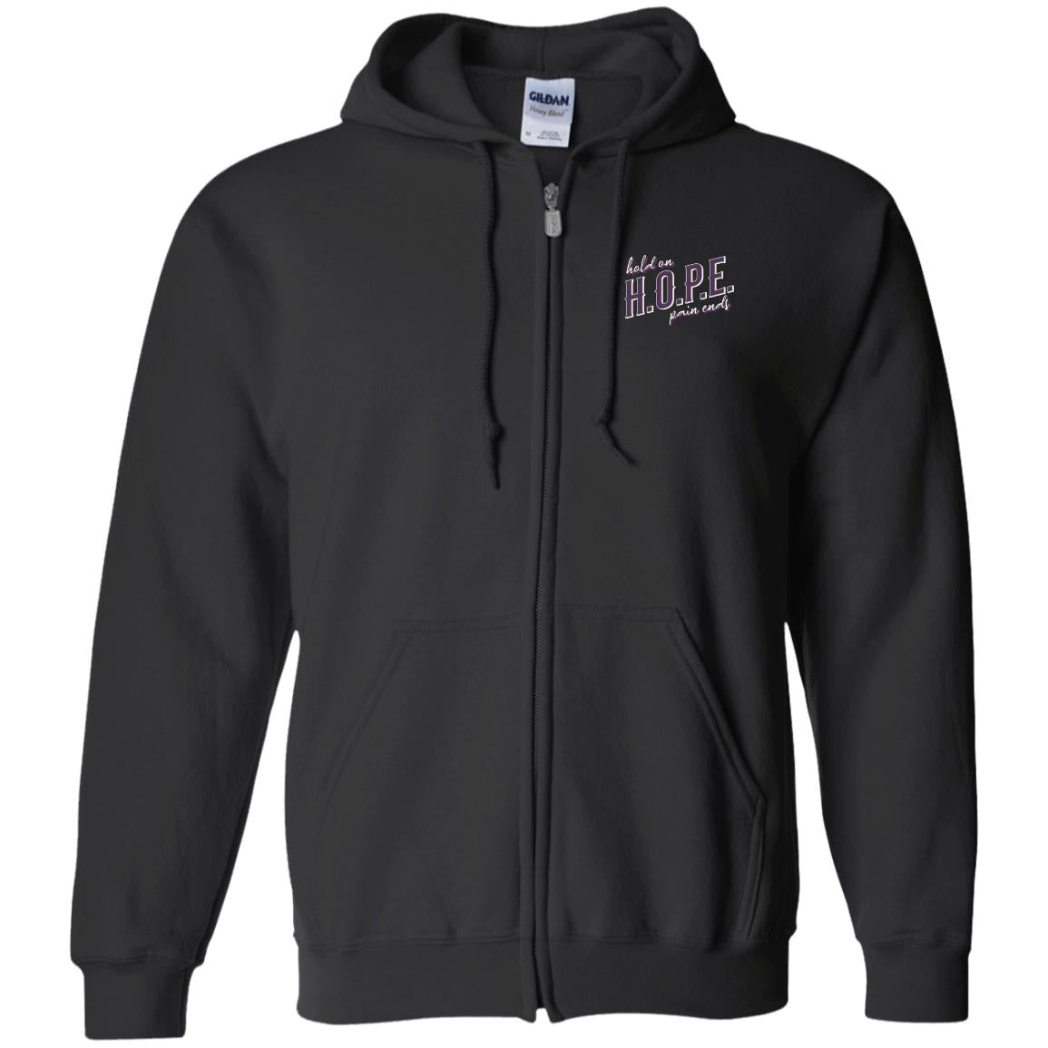 Recovery Zip Hoodie  | Inspiring Sobriety |  H.O.P.E.