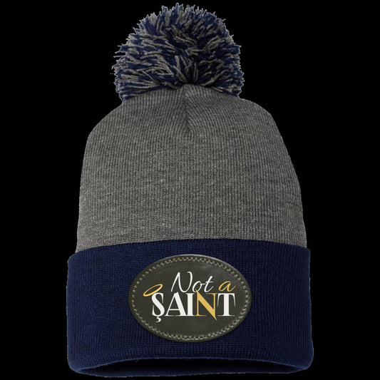 Recovery Pom Beanie | Inspiring Sobriety |  Not a Saint