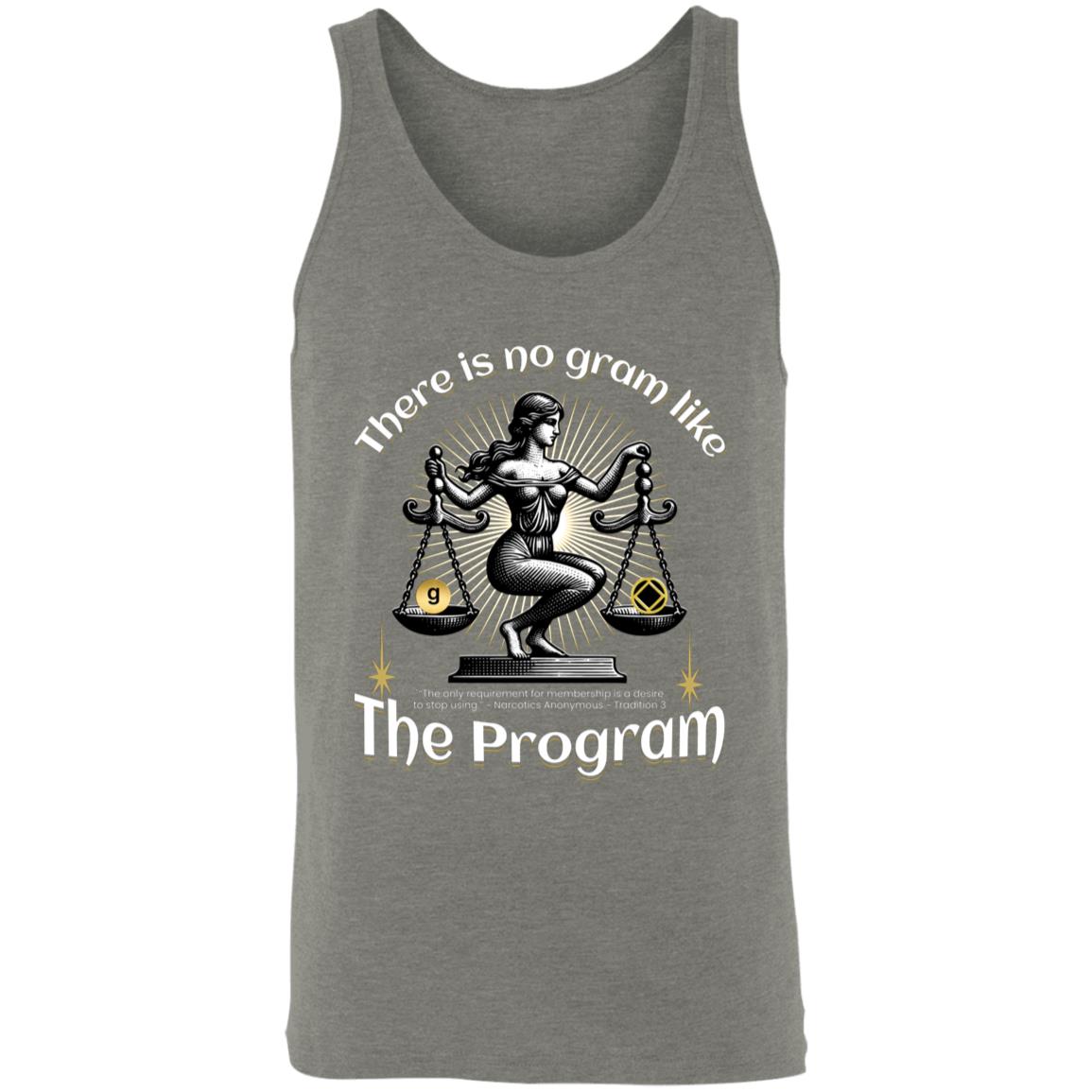 NA Recovery Unisex Tank | Inspiring Sobriety |  There's No Gram Like The Program