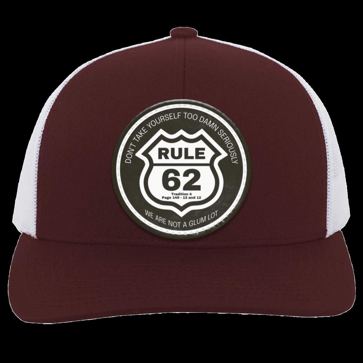 Recovery Trucker Snapback Hat | Inspiring Sobriety |  Rule 62