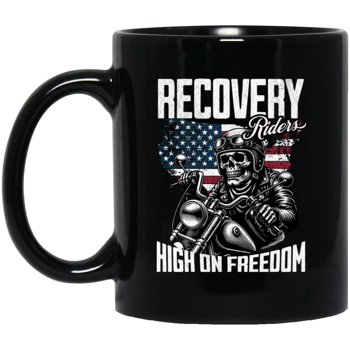 Recovery Mug | Inspiring Sobriety |  Recovery Riders  - High On Freedom