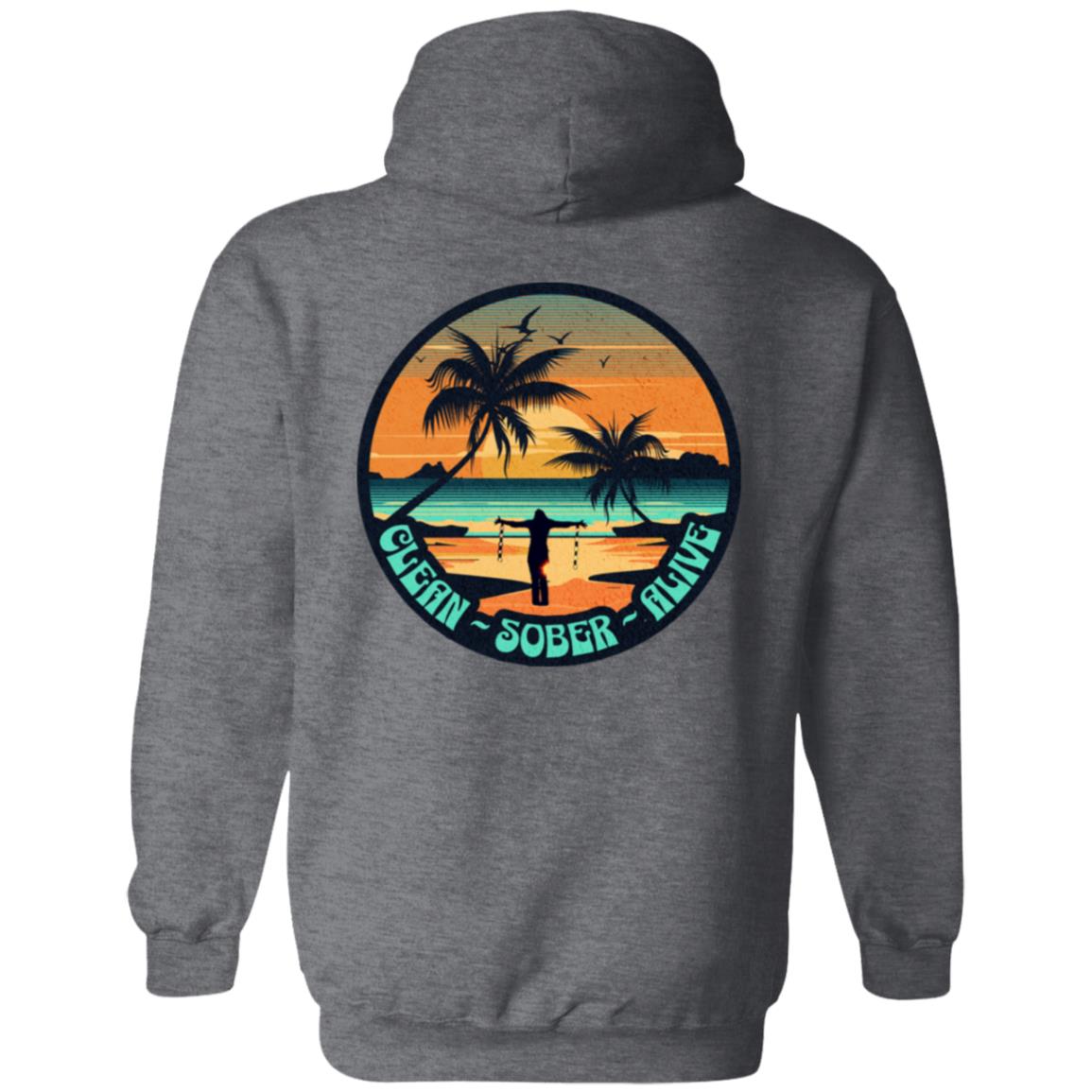 Recovery Zip Hoodie | Inspiring Sobriety |  Clean, Sober & Alive