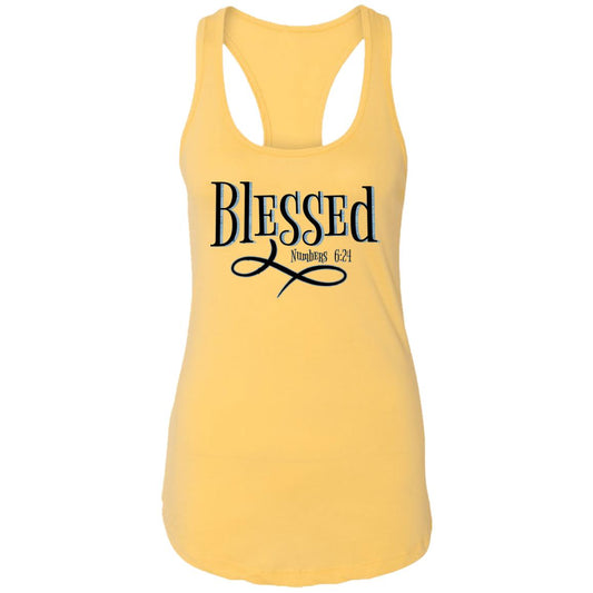 Womens Bible Verse Tank | Inspiring Sobriety |  Blessed Numbers 6:24