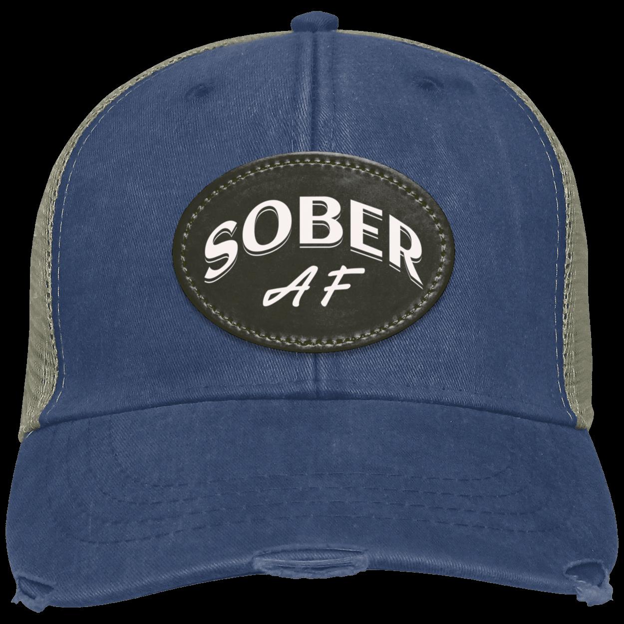 Recovery Distressed Hat | Inspiring Sobriety |  Sober AF