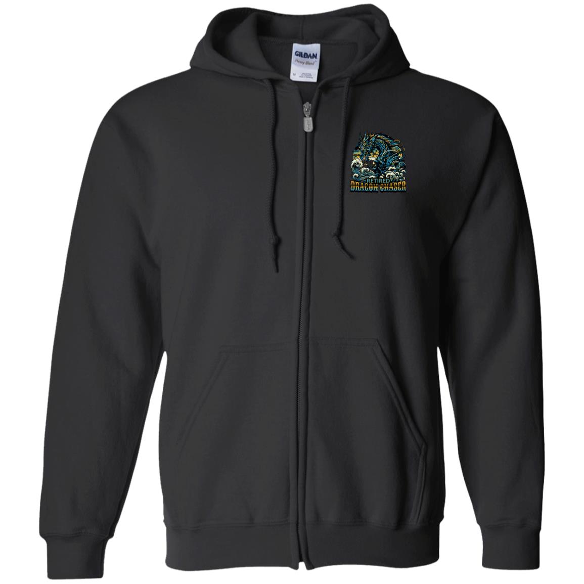 Recovery Zip Hoodie  | Inspiring Sobriety |  Retired Dragon Chaser