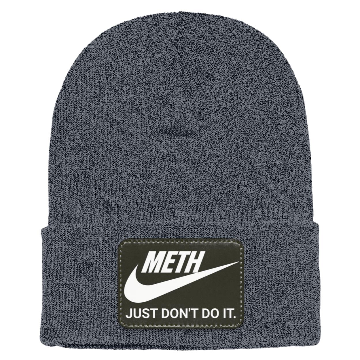 Recovery Knit Beanie | Inspiring Sobriety |  Meth Just Don't Do It