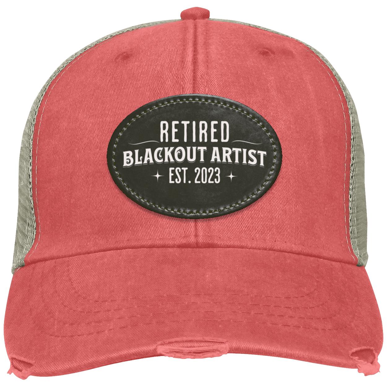 Custom Recovery Distressed Ollie Cap | Inspiring Sobriety |   Retired Blackout Artist