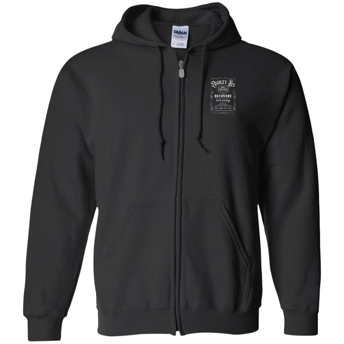 Custom Recovery Zip Hoodie  | Inspiring Sobriety |  (Custom Name) 100% Living Proof