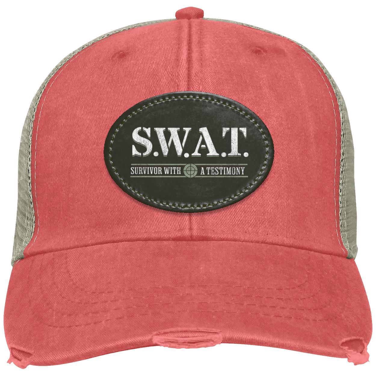 Recovery Distressed Ollie Cap | Inspiring Sobriety | S.W.A.T.