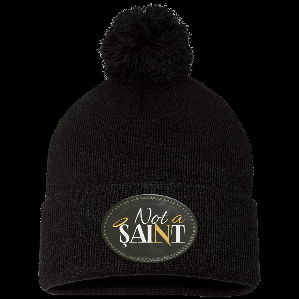 Recovery Pom Beanie | Inspiring Sobriety |  Not a Saint