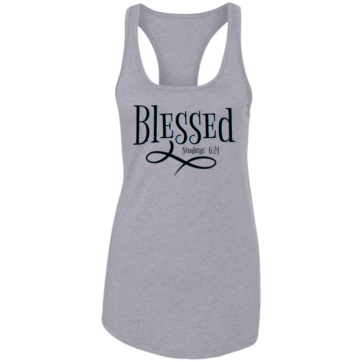 Womens Bible Verse Tank | Inspiring Sobriety |  Blessed Numbers 6:24