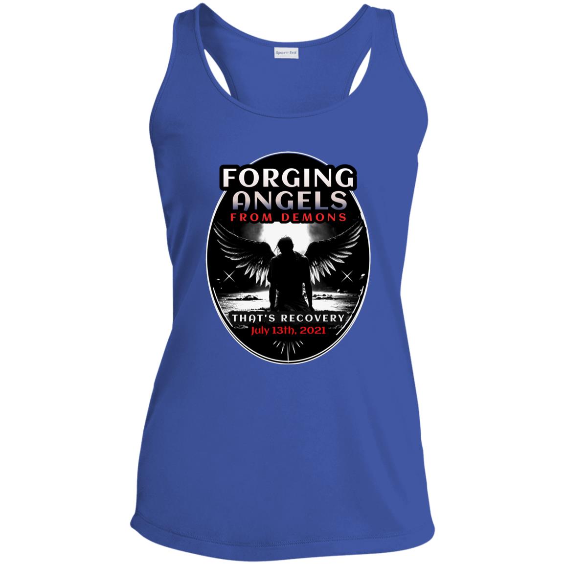 Custom Womens Recovery Tank | Inspiring Sobriety |  Forging Angels From Demons