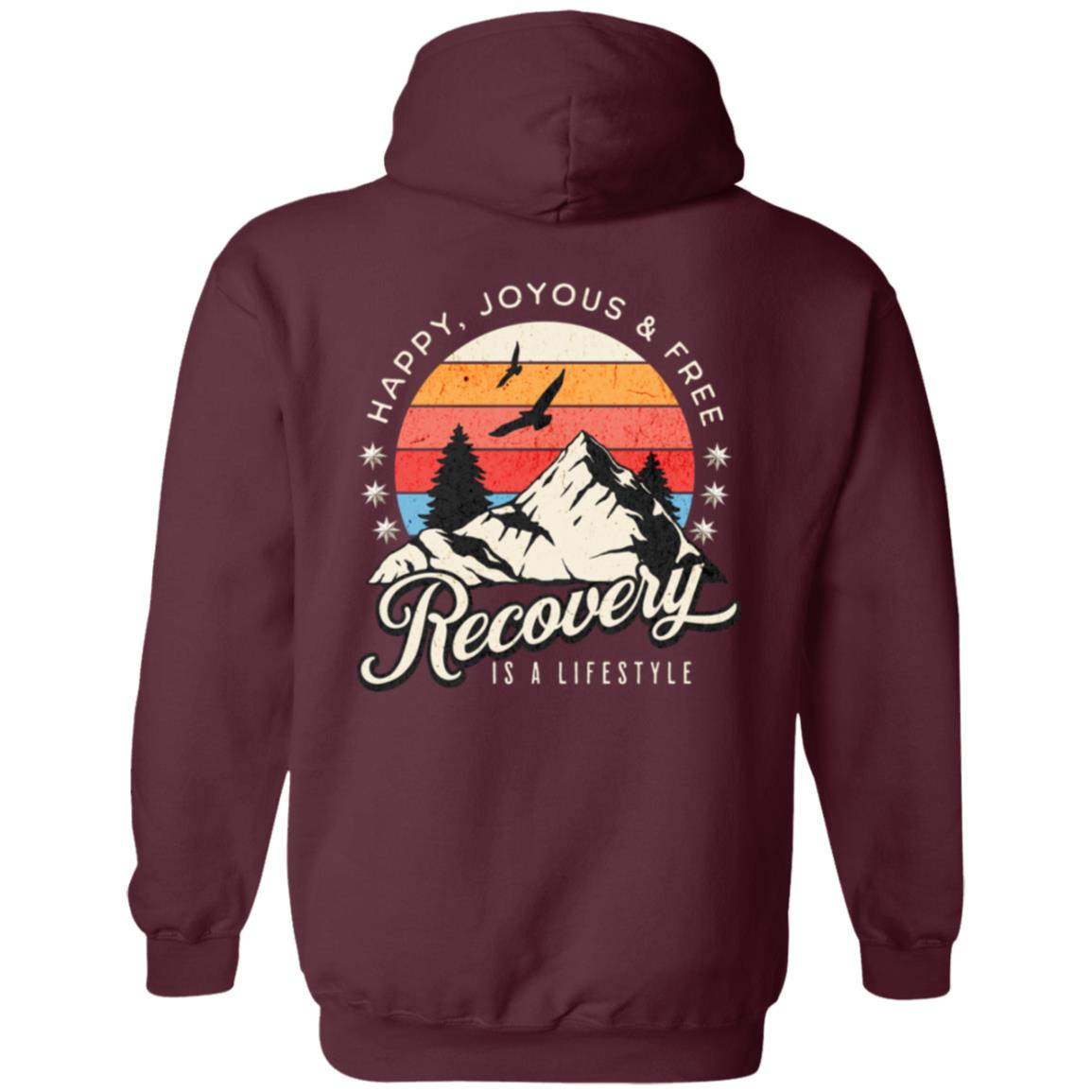 Recovery Zip Hoodie | Inspiring Sobriety |  Recovery Is a Lifestyle