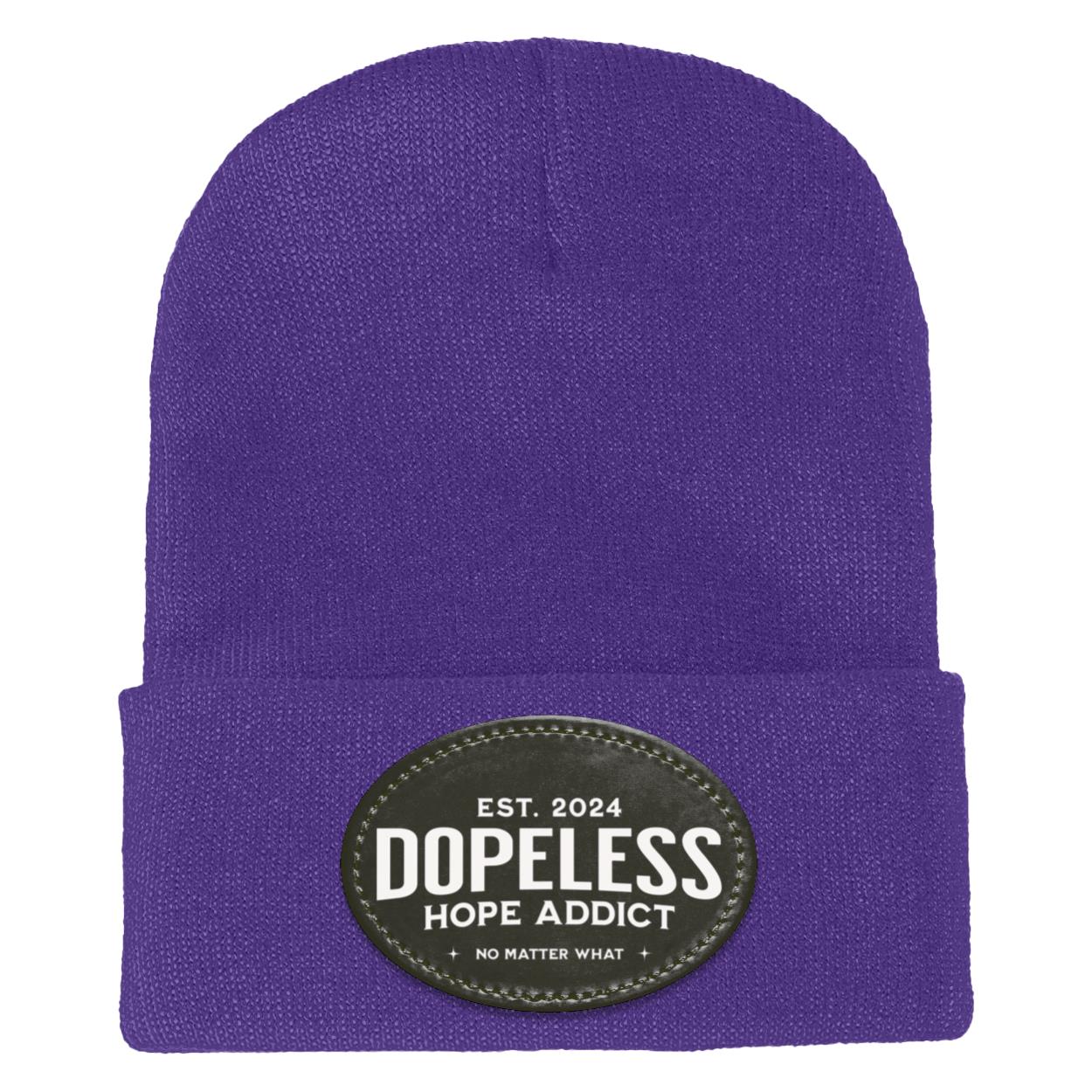 Custom Recovery Knit Beanie | Inspiring Sobriety |  Dopeless Hope Addict