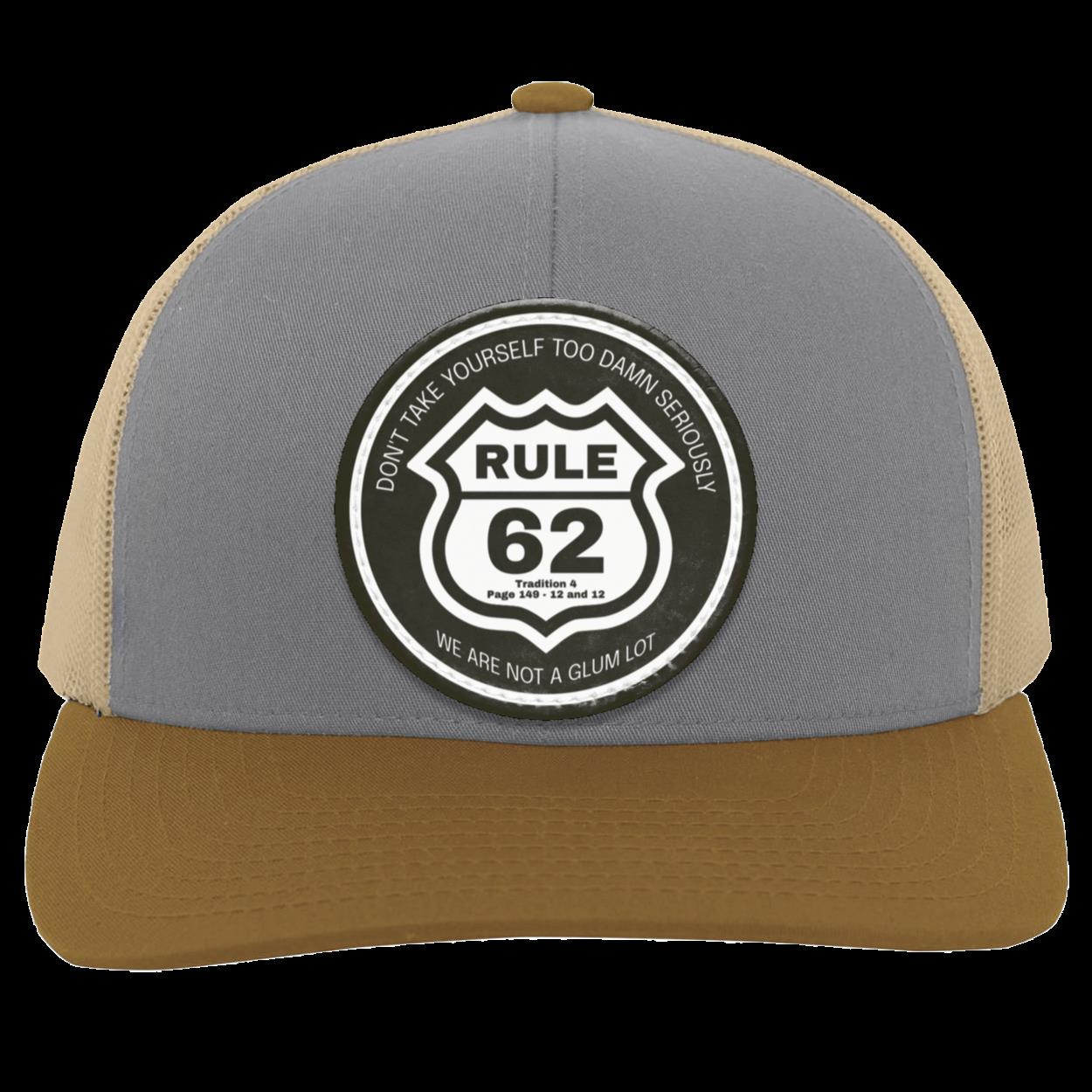 Recovery Trucker Snapback Hat | Inspiring Sobriety |  Rule 62