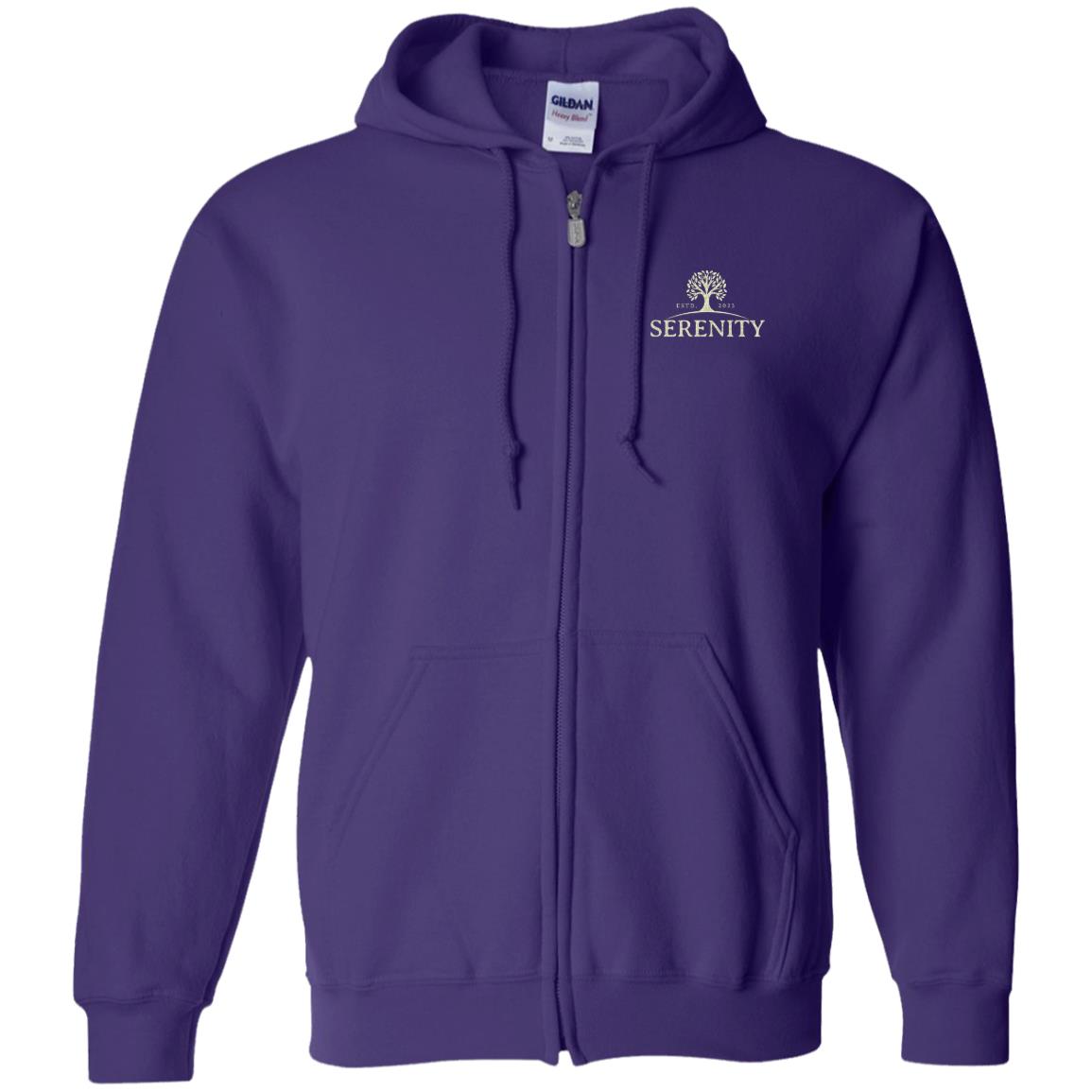 Custom Recovery Zip Hoodie | Inspiring Sobriety | Serenity Established