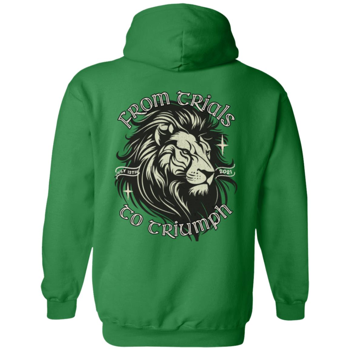 Custom Recovery Zip Hoodie | Inspiring Sobriety |  From Trials To Triumph