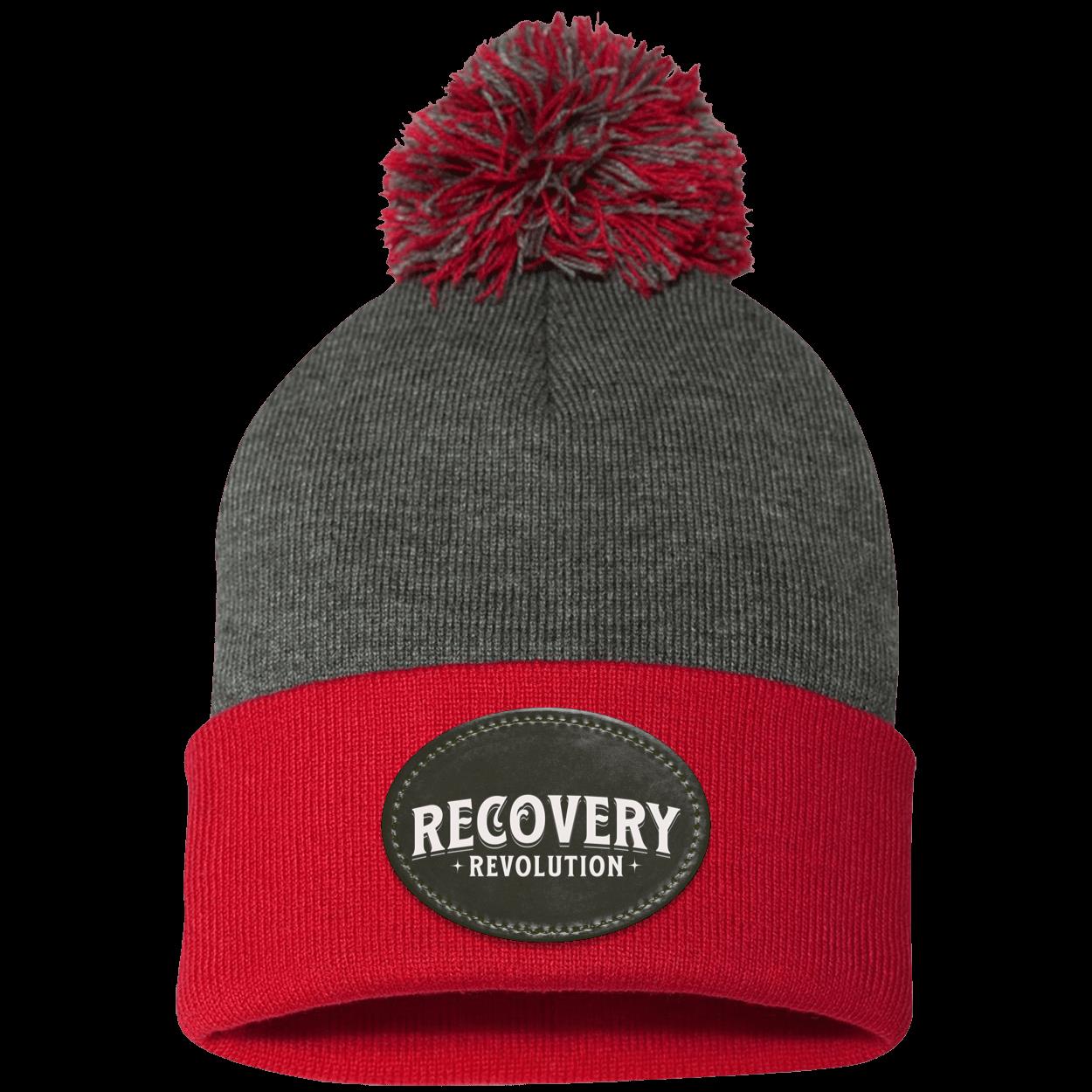 Recovery Pom Beanie | Inspiring Sobriety |  Recovery Revolution